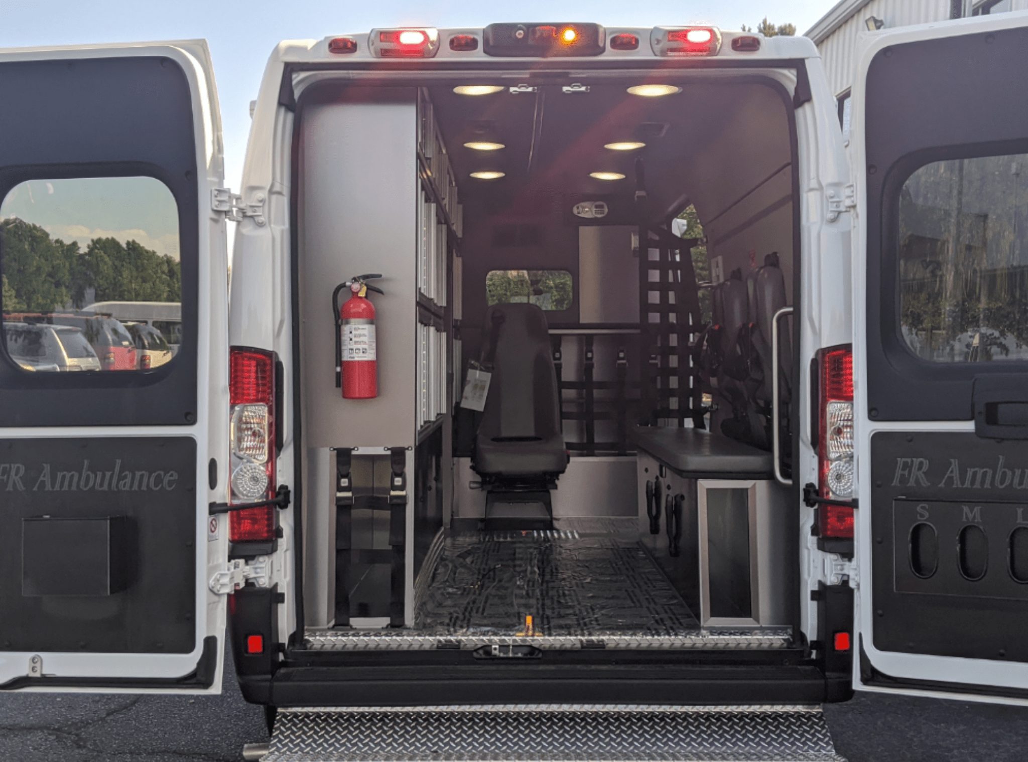 Vital Care FR Conversion Pioneer II ambulance remount in North Carolina Vital Care