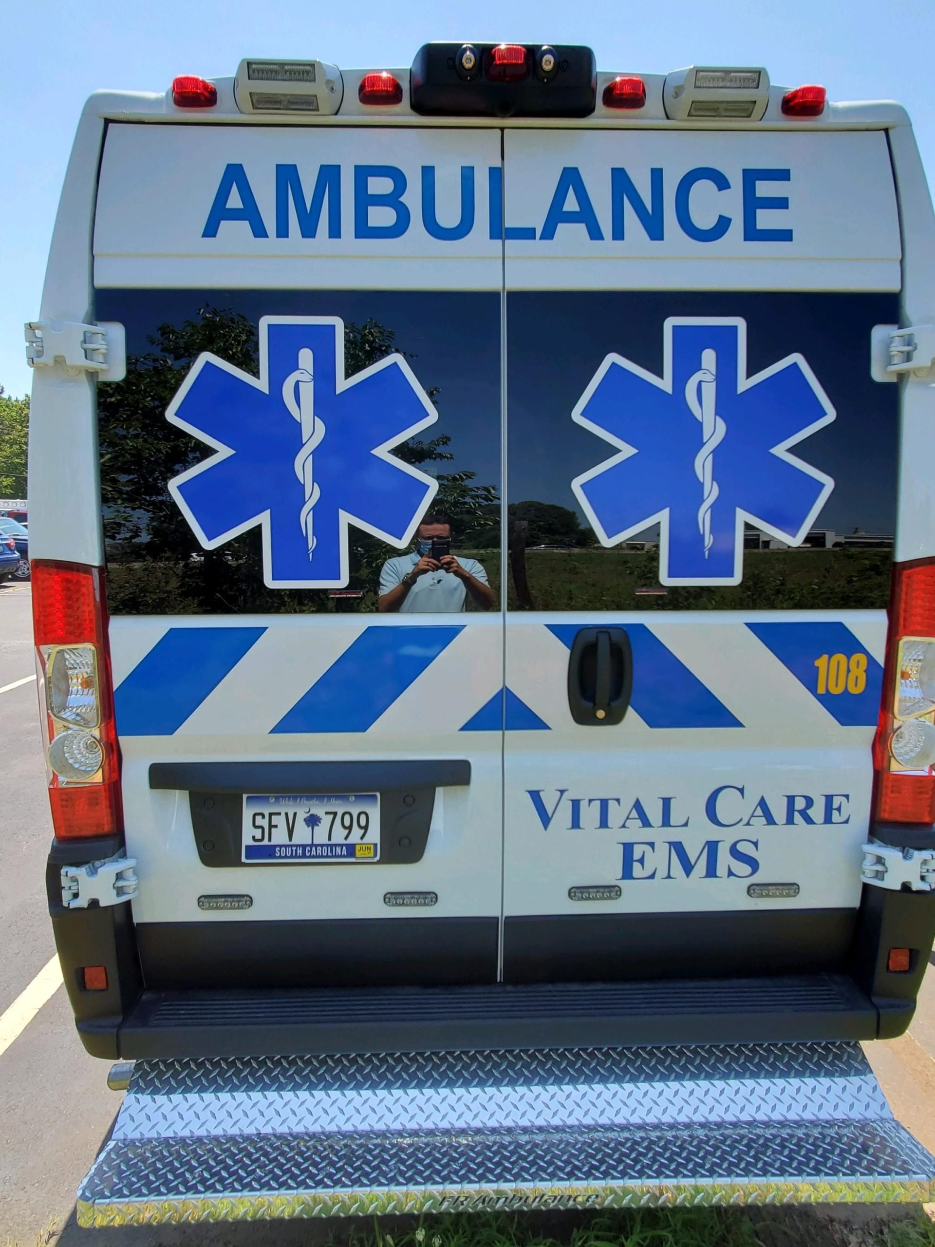Vital Care ambulance remount FR Conversion Pioneer II ambulance remount for Vital Care EMS