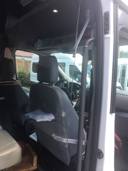 wheelchair van t350 transit ford side entry ambulance remount in north carolina