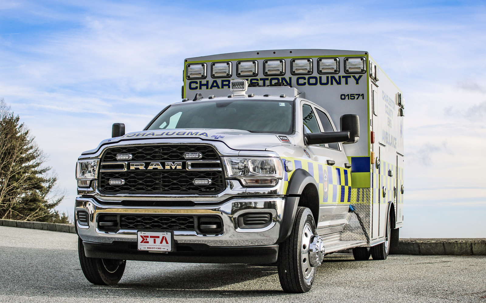 Charleston County EMS - Type I - Ambulance Remount - Dodge 4500 Crew ...