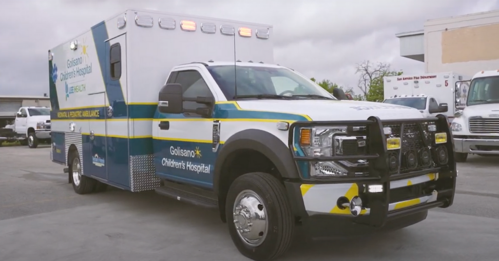 Golisano Children's Hospital Sensory-Friendly Ambulance