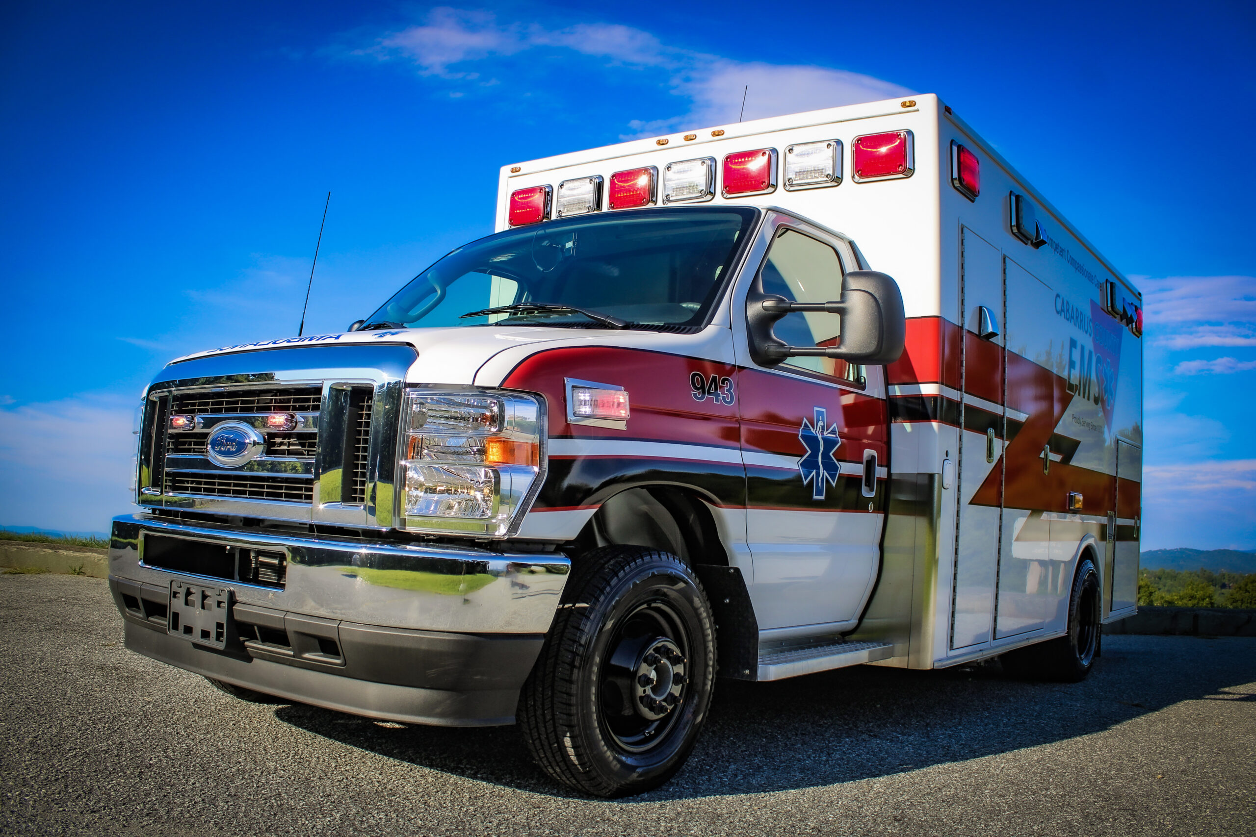 Cabarrus County EMS - Type III Ambulance Remount - Ford E450 ...