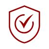 red warranty logo
