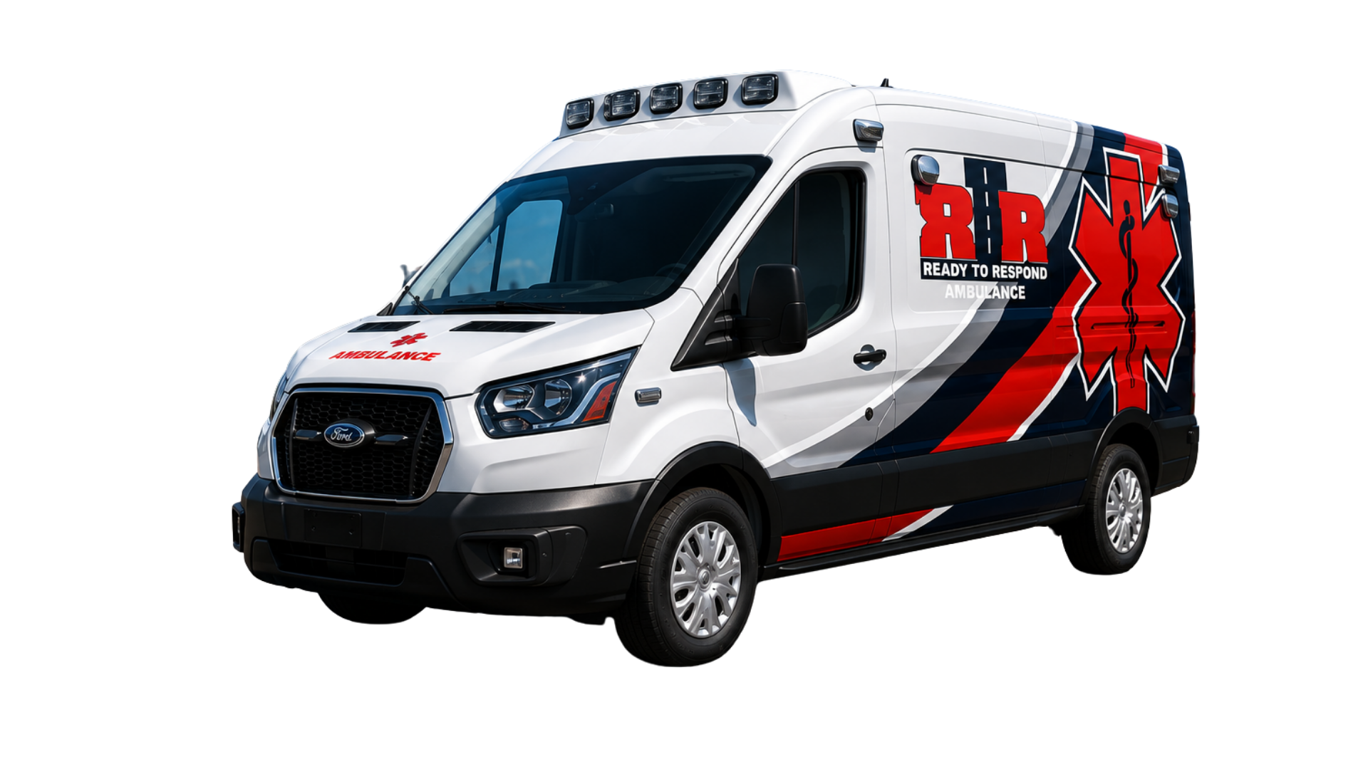 front view of rtr type 11 ambulance